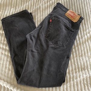 Levi 501 Black Jeans